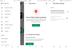 Google Play Protect-Dienste