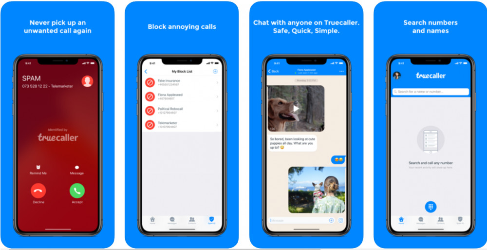 Truecaller-Anrufblocker-App für Android